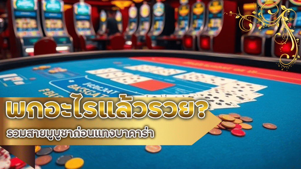 ไหว้อะไร พกอะไรแล้วรวย? รวมสายมูบูชาก่อนแทงบาคาร่า PR168 ผ่านออนไลน์